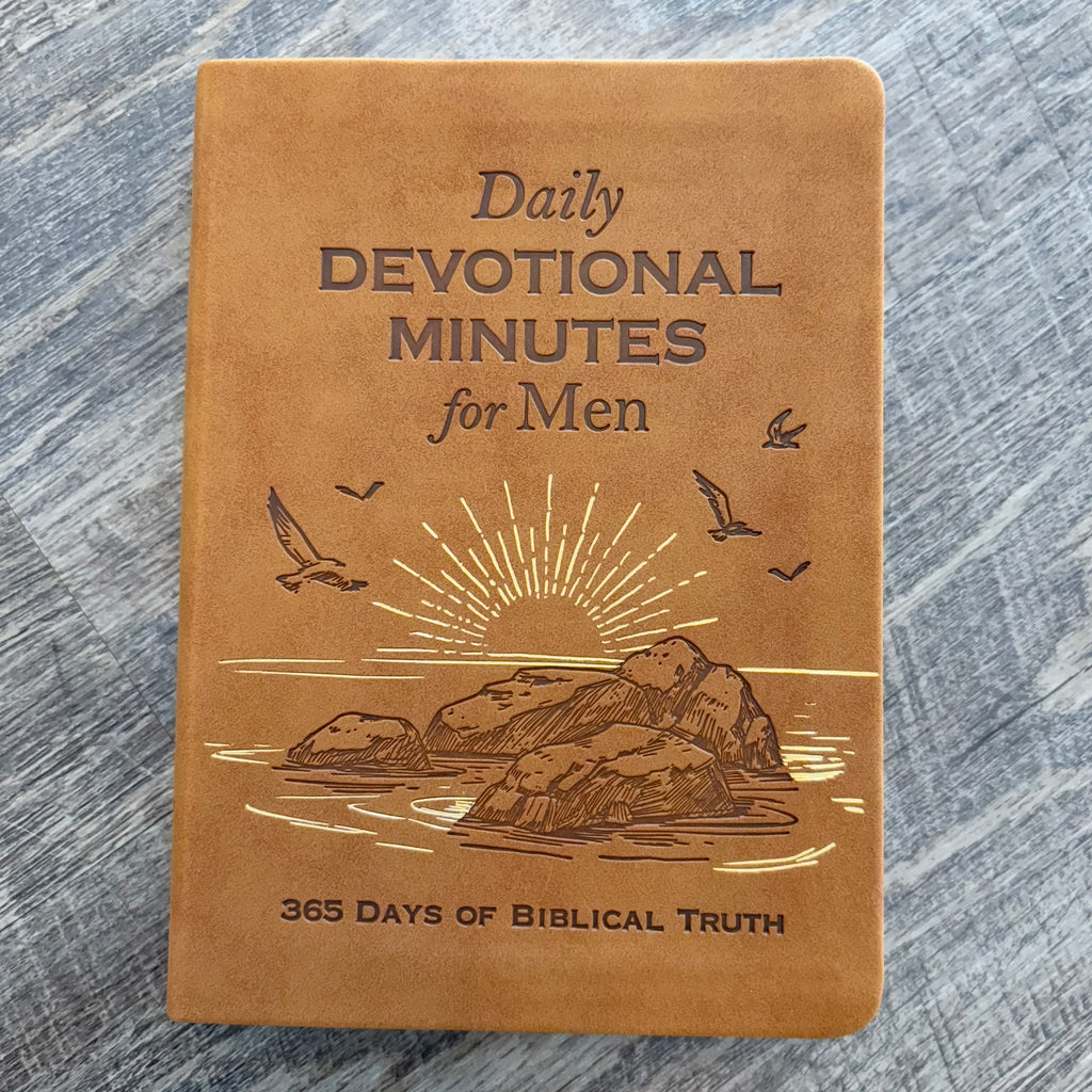 Daily Devotional Minutes for Men: 365 Days of Biblical Truth - Lyla's: Clothing, Decor & More - Plano Boutique