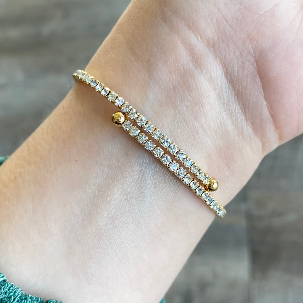 Molly Gold Bracelet by Meghan Browne - Lyla's: Clothing, Decor & More - Plano Boutique