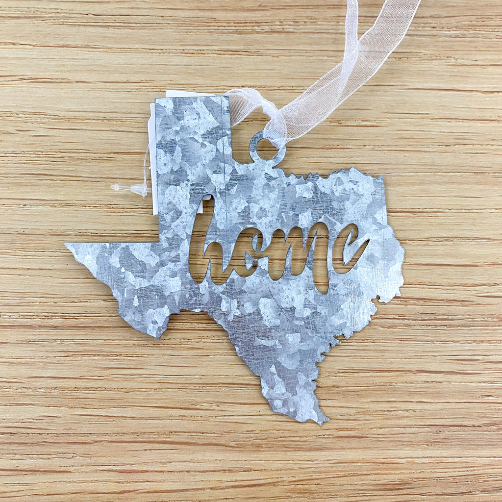 Texas Home Ornament - Lyla's: Clothing, Decor & More - Plano Boutique