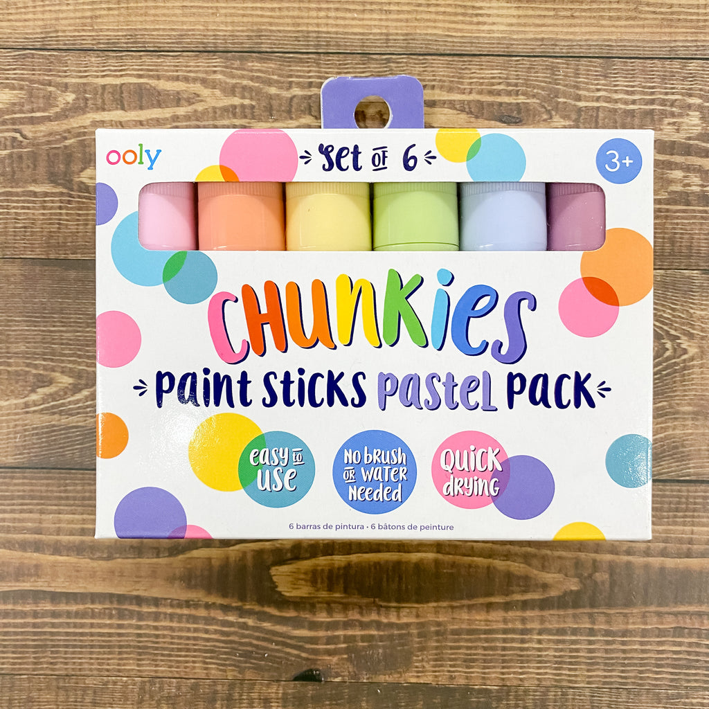 Chunkies Paint Sticks - Pastel - Set of 6 - OOLY