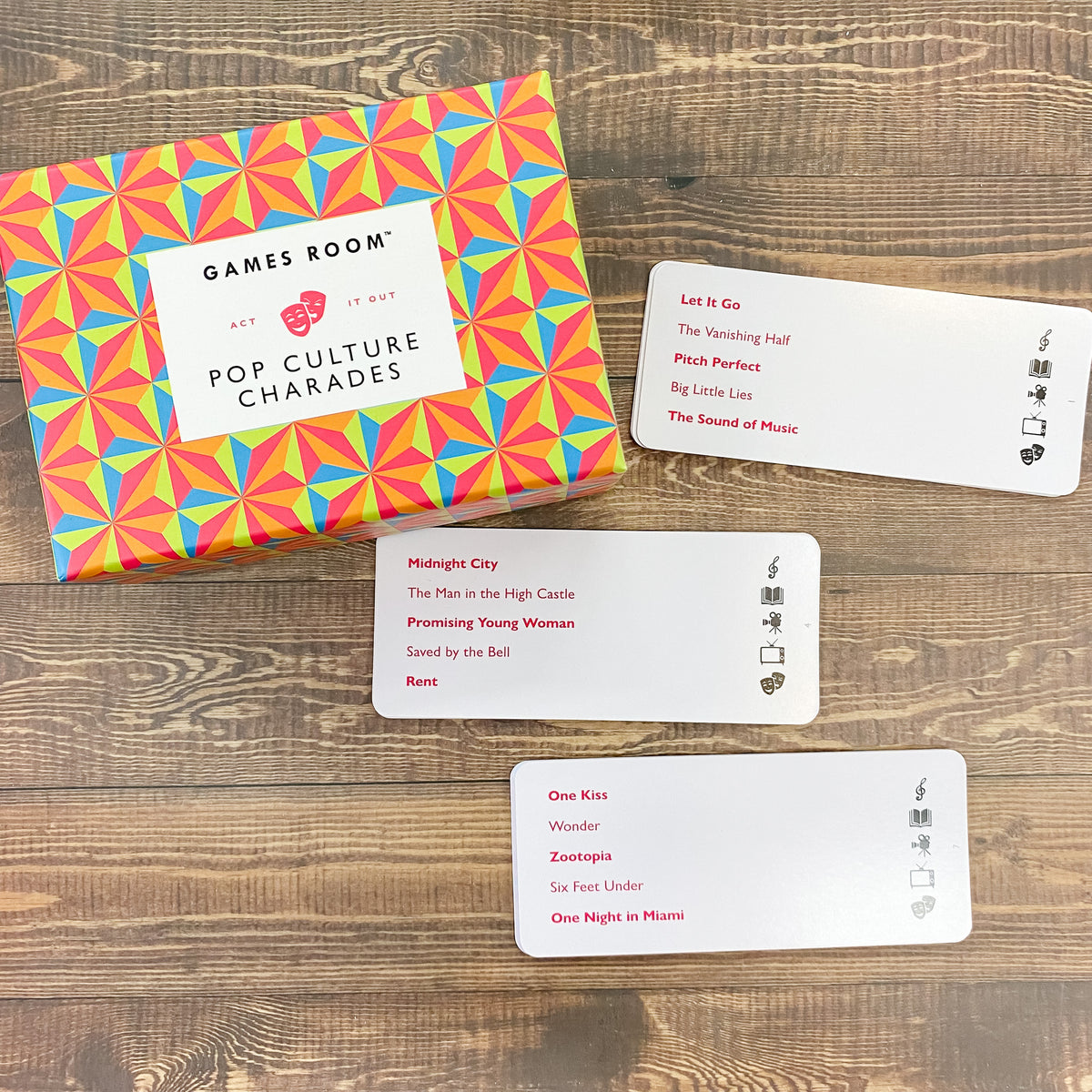 Pop Culture Charades Card Game – Lyla's: Clothing, Decor & More